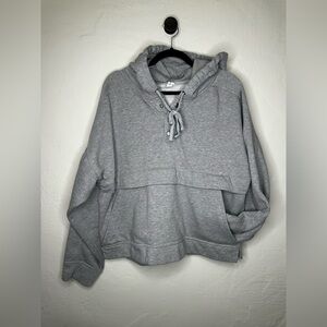 Daily Practice Gray Hooded Sweatshirt
